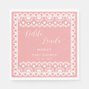 Serviette En Papier Papier mexicain Picado Cielito Lindo Baby shower