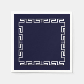 Serviette En Papier Papier "Mykonos"