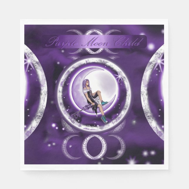 Serviette En Papier Papier Napkin (Devant)