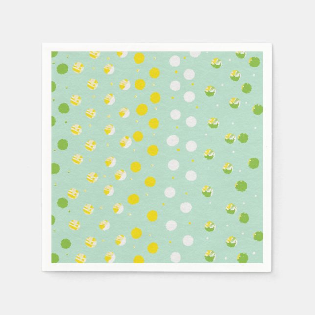 Serviette En Papier Papier Napkin (Devant)