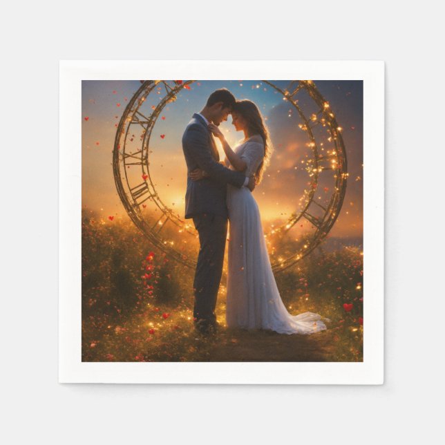 Serviette En Papier Papier Napkin (Devant)