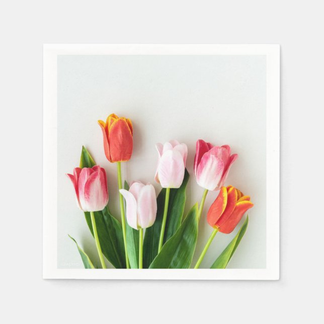 Serviette En Papier Papier Napkin (Devant)