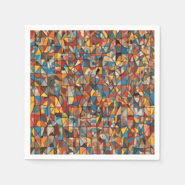 Serviette En Papier Papier Napkin (Devant)