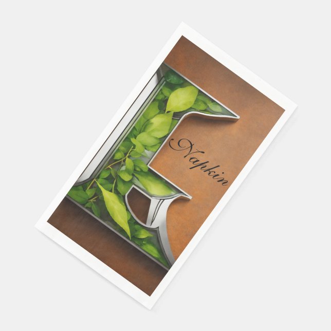 Serviette En Papier Papier Napkin (Coin)