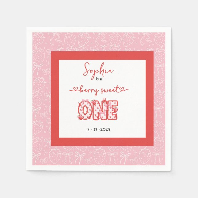 Serviette En Papier Papier Napkin (Devant)