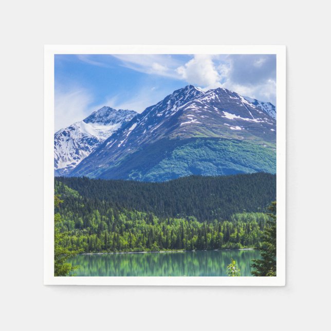 Serviette En Papier Papier Napkin (Devant)