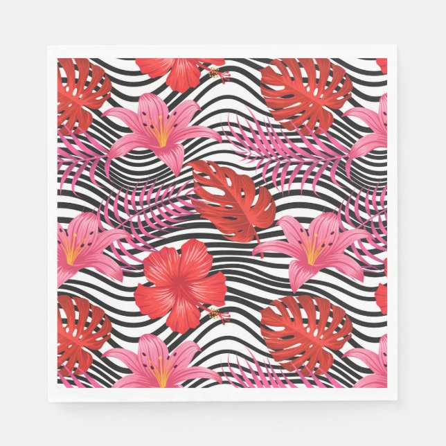 Serviette En Papier Papier Napkin (Devant)