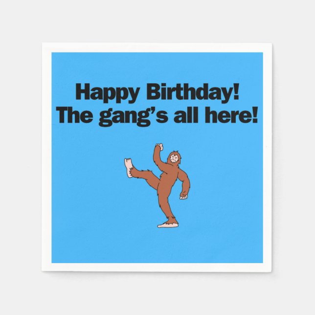 Serviette En Papier Papier Napkin (Devant)