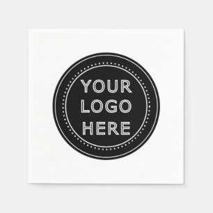 Serviette En Papier Papier Napkin moderne, minimaliste, élégant et mod