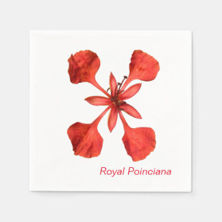 Serviette En Papier Papier Napkin Royal Poinciana