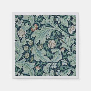 SERVIETTE EN PAPIER PAPIER NAPKIN : WILLIAM MORRIS : DESIGN FLORAL