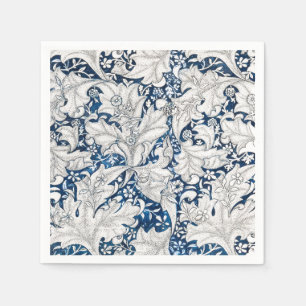 SERVIETTE EN PAPIER PAPIER NAPKIN : WILLIAM MORRIS : WALLFLOWER DESIGN