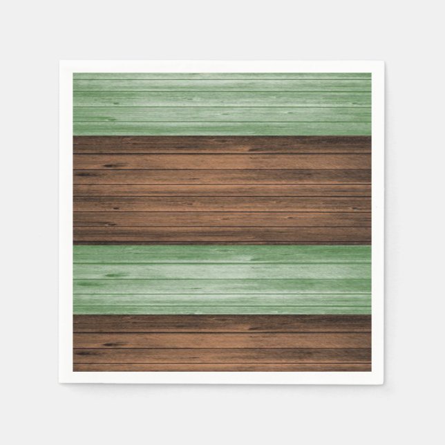 Serviette En Papier Papier Napkins Orange (Devant)