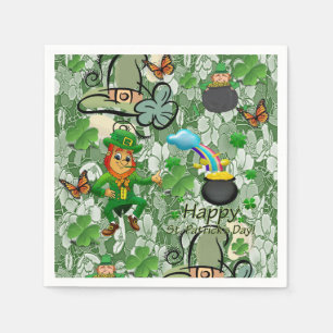 Serviette En Papier Papier Napkins St. Patrick's Day
