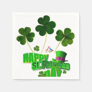 Serviette En Papier Papier Napkins St. Patrick's Day