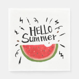 Serviette En Papier Papier Napkins-Watermelon