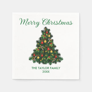 Serviette En Papier Papier ornemental Joyeux de Noël