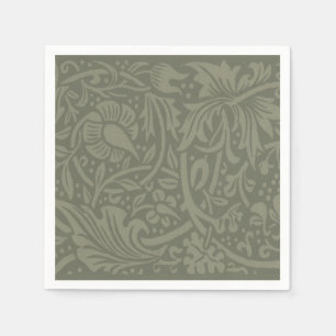 Serviette En Papier Papier peint floral Narcisse William Morris