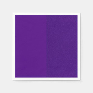 Serviette En Papier Papier personnalisé - Fractionnement violet solide