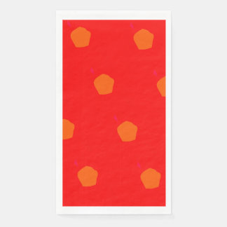 Serviette En Papier Papier pois à teinte chaude