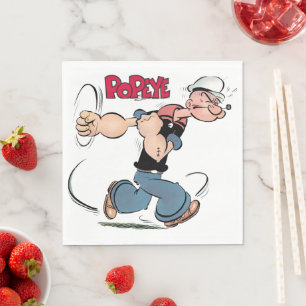 Serviette En Papier Papier Popeye Napkin
