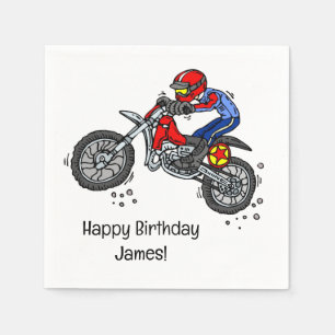 Serviette En Papier Papier pour moto cross Dirt Bike