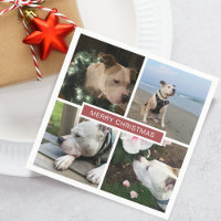 Papier quadrillé moderne pour 4 photos