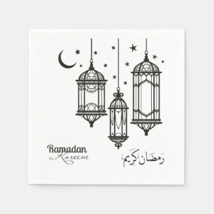 Serviette En Papier Papier Ramadan Napkin