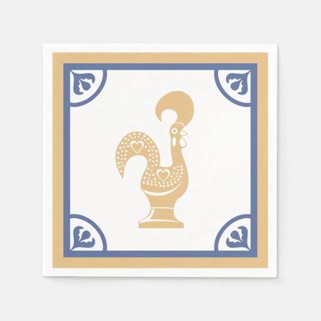 Serviette En Papier Papier rose (Devant)