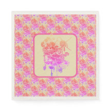 Papier rose et violet