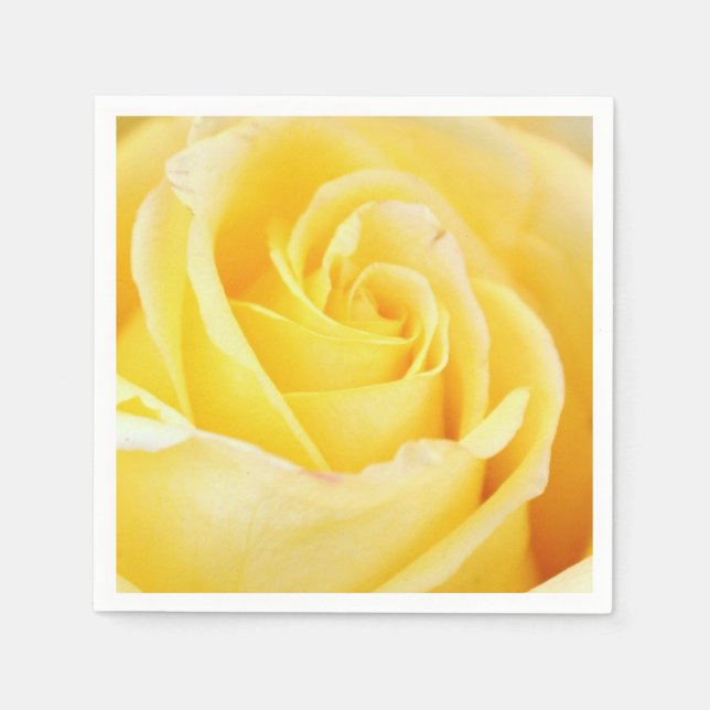 Serviette En Papier Papier rose jaune (Devant)
