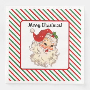 Serviette En Papier Papier Santa Claus Napkin