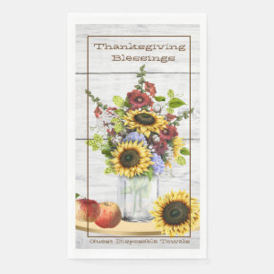 Serviette En Papier Papier Serviette de serviette Qté 50 Thanksgiving