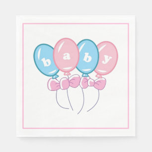 Serviette En Papier Papier serviettes-ballons pour bébés