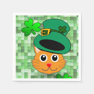 Serviette En Papier Papier serviettes St. Patrick's Day Chat