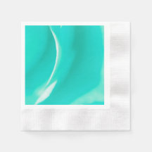 Papier vert de mer clair Napkin