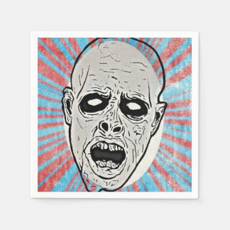 Serviette En Papier Papier visage Zombie Napkin