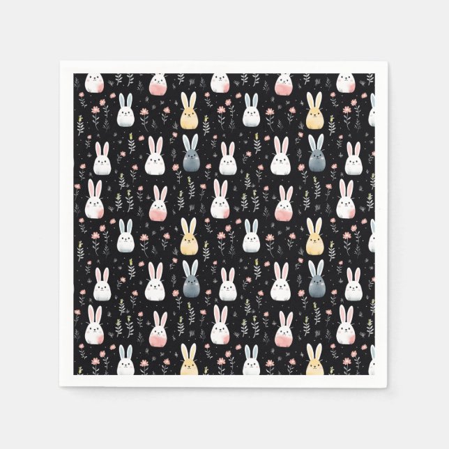 Serviette En Papier Pâques (Devant)