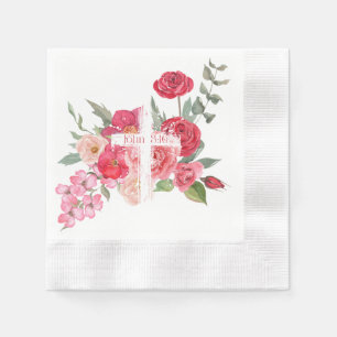 Serviette En Papier Pâques/Croix/Jean3:16/Jésus