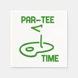 Serviette En Papier Par Tee Time