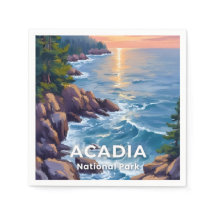 Parc national d'Acadia | Peinture de voyage de l'a