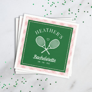 Serviette En Papier Parfait Match Dernier Swing Tennis Bachelorette