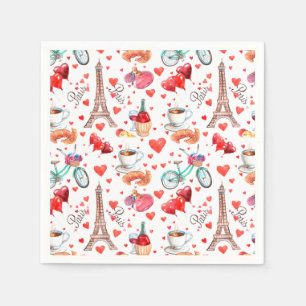 Serviette En Papier Paris