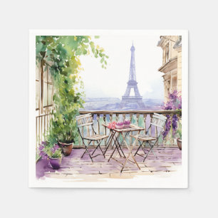Serviette En Papier Paris