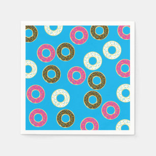 Serviette En Papier Parti Anniversaire de enfant Donut