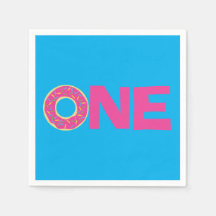 Serviette En Papier Parti Anniversaire de enfant Donut