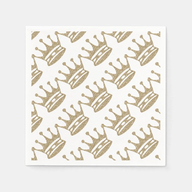 Serviette En Papier Parti de la Couronne (Devant)