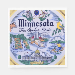 Serviette En Papier Parti de l'État du Minnesota 