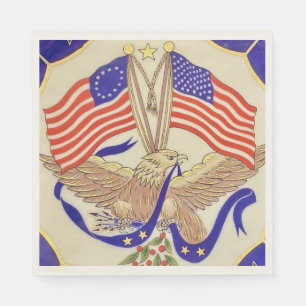 Serviette En Papier Parti patriotique des États-Unis 