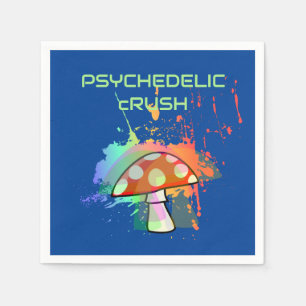 Serviette En Papier Parti rétro psychédélique Comme en 1969 !